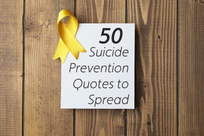 50 citazioni sulla prevenzione del suicidio per diffondere la speranza
