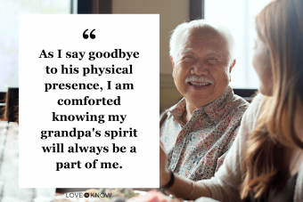 Citazione per dire addio al nonno