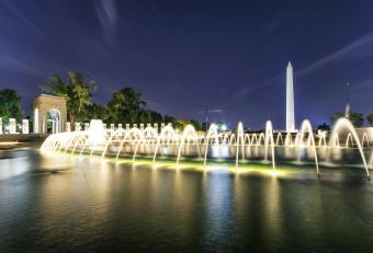 Memoriale della seconda guerra mondiale con Washington 