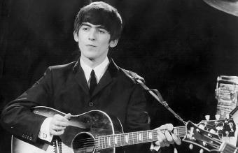 Il cantante George Harrison